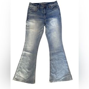 American Eagle Hi-Rise Artist Flare jeans Women’s Sz 10 Regular